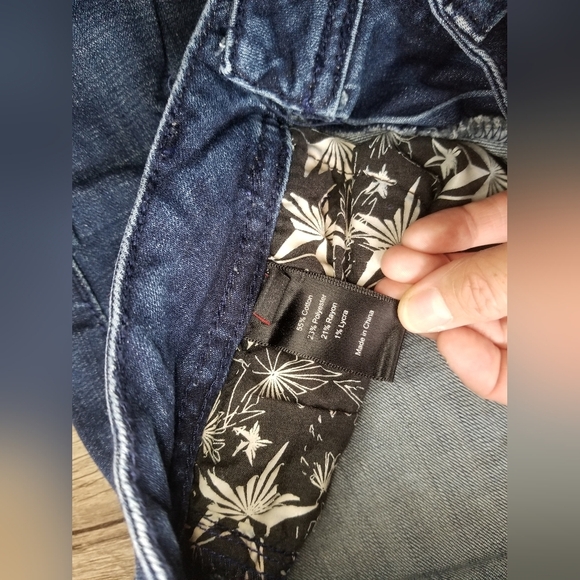 People's Liberation Star Rhinestone Bootcut Denim Jeans - Picture 6 of 6